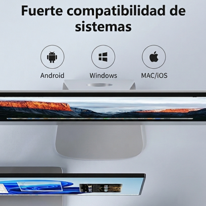 Mini Teclado Inalámbrico Plegable